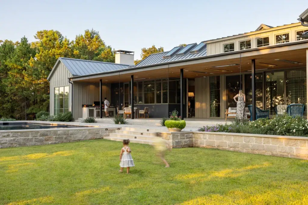 Outdoor Living Spaces Designed for East Texas Heat